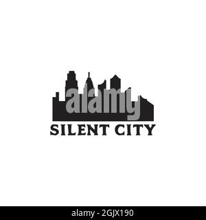 Cityscape graphic template. Modern city. Vector illustration. Traffic ...