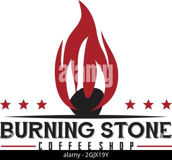 Coffee shop icon logo design inspiration vector illustration template Stock Vector