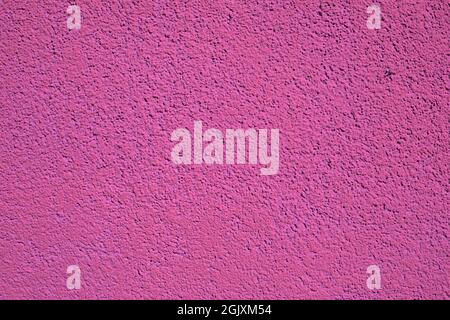 Rough grunge surface with pink plaster. Texture surface wall background Stock Photo