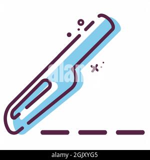 Icon Vector of Surgery - MBE Style - Simple illustration, Editable stroke, Design template vector, Good for prints, posters, advertisements, announcem Stock Vector