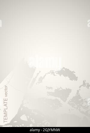Vertical banner templates with artificial marble lines. The texture of gray marble. Vector Stock Vector