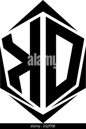 Letter DK KD Logo - Branition