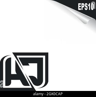 Initial HC logo design with Shape style, Logo business branding. Stock Vector