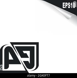 Initial PG logo design with Shape style, Logo business branding. Stock Vector