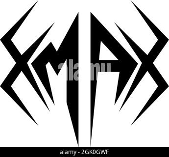 Initial MA logo design with Cool style, Logo business branding. Stock Vector