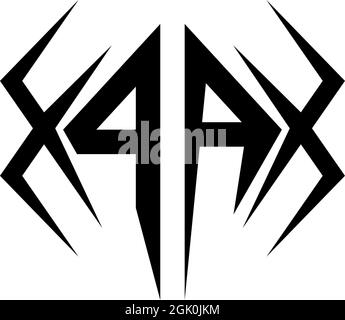 Initial PA logo design with Cool style, Logo business branding. Stock Vector