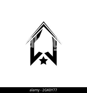 Initial CL logo design with Shape style, Logo business branding. Stock Vector