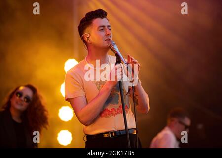 Glasgow, UK. 12th Sep, 2021. PICTURED: Joesef plays the King Tuts stage at the TRNSMT live music outdoor festival in Glasgow. Credit: Colin Fisher/Alamy Live News Stock Photo