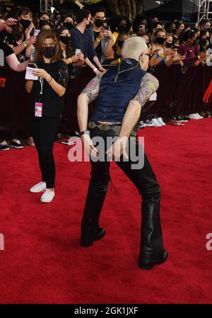 New York, USA. 12th Sep, 2021. David Lee Roth attends the 2021 MTV Video Music Awards at Barclays Center on September 12, 2021 in the Brooklyn borough of New York City. Photo: Jeremy Smith/imageSPACE/Sipa USA Credit: Sipa USA/Alamy Live News Stock Photo