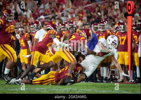 USC Trojans cornerback Isaac Taylor-Stuart during a college football