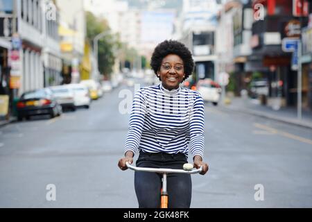 Why walk when you have wheels Stock Photo