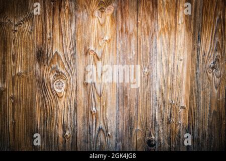 Old vignetting grunge wood background Stock Photo