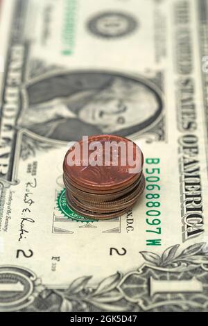 american currency Stock Photo
