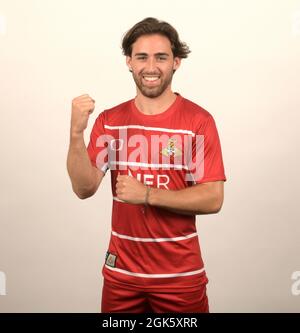 Picture Howard Roe/AHPIX LTD, Football, Sky Bet League One,Doncaster Rovers  Keepmoat Stadium, Doncaster, UK, 31/07/2021,  Aidan Barlow Stock Photo