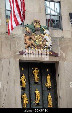 Industries Of The British Empire, Rockefeller Center British Empire ...