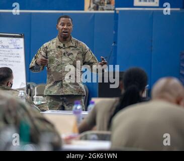 Soldiers at the Equal Opportunity Leader Course participate in a Life ...