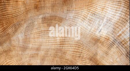 Brown, abstract, cracked, weathered wood texture Stock Photo