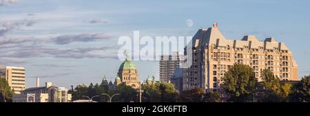 Historic Buildings in the Capital City Stock Photo