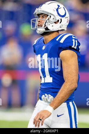 IRVINE, CALIFORNIA - 24 JUNE 2021: Football Helmets of the Seattle Seahawks  and the Indianapolis Colts, Week One Opponents in the Editorial Image -  Image of mini, indianapolis: 226568650