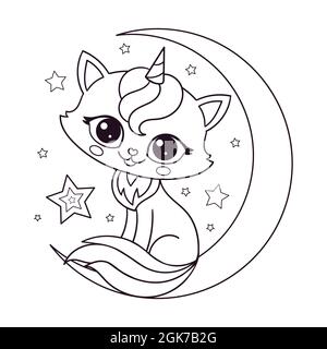 680 Collections Coloring Pages Unicorn Kitty  Best HD