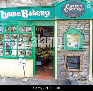 Currys Cottage a home bakery and tea rooms in Westport, County Mayo, Ireland. Stock Photo