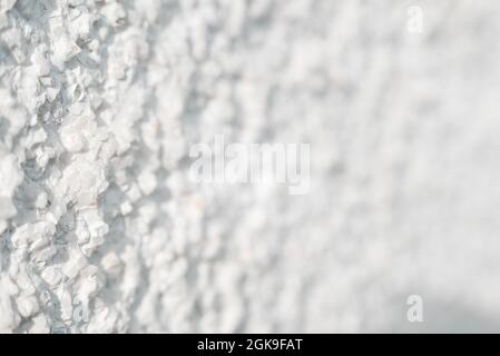 Rough white outside wall surface texture Stock Photo