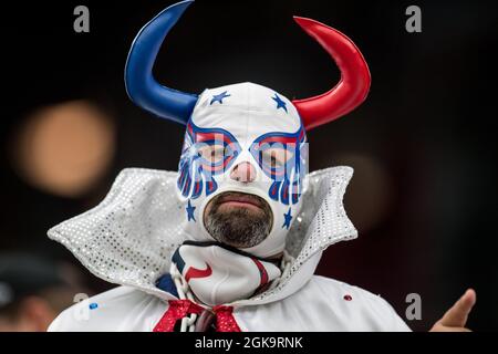 Houston, TX, USA. 12th Sep, 2021. Houston Texans wide receiver Chris Conley  (18) leaves the field after an NFL football game between the Jacksonville  Jaguars and the Houston Texans at NRG Stadium