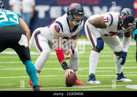 Houston TX USA. 12th Sep 2021. Houston Texans center Justin