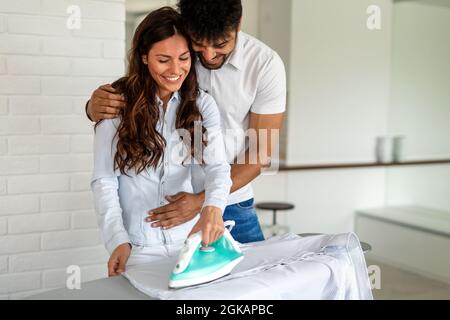 African Woman seamstress Ironing cloth Stock Photo by ©ufabizphoto 181991862