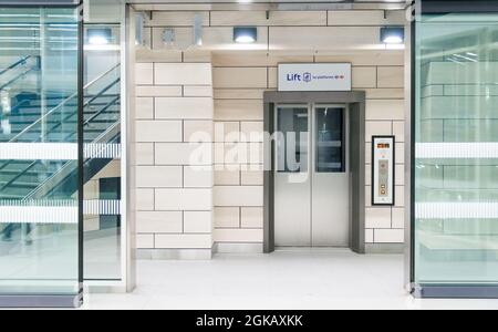 Hayes and Harlington new TFL Rail train station Stock Photo