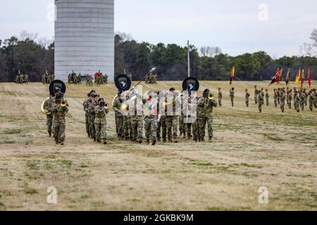 The 101st Airborne Division Band Performs The Division Song While The ...