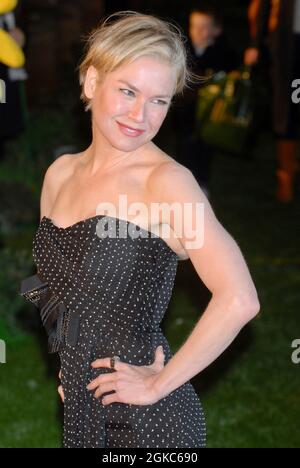 Renee Zellweger, UK Premiere of  'Bee Movie' Empire Leicester Square, London. UK Stock Photo