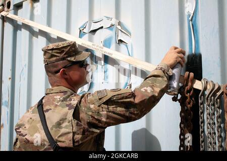 Spc. Vincent Pool, a transportation management coordinator with the ...