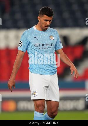 File photo dated 28-04-2021 of Manchester City's Rodri. Issue date: Tuesday September 14, 2021. Stock Photo