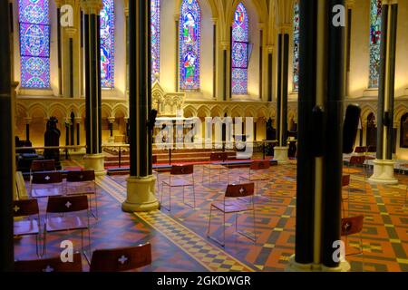 The Lady Chapel, Saint Patrick's Cathedral, Dublin, Ireland Stock Photo