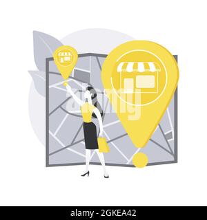 Franchising abstract concept vector illustration. Stock Vector