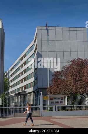 Embassy of the (Democratic People's Republic of) Korea, Glinkastrasse 5, Mitte, Berlin, Germany Stock Photo