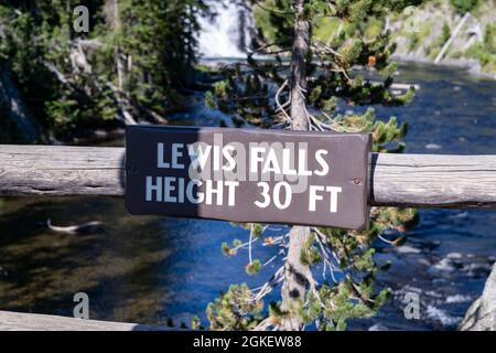 Lewis Falls - Yellowstone National Park
