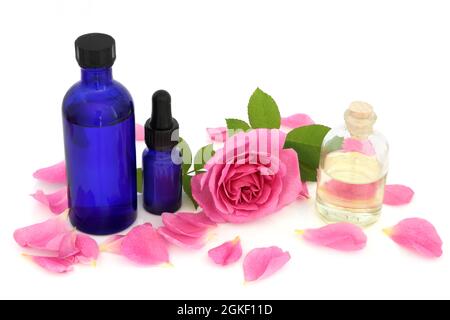 Pink Flower Salt Peony Essential Oil For Spa And Aromatherapy