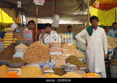 This photo was taken after the Taliban be controlled Afghanistan, the Jalalabad city. Stock Photo