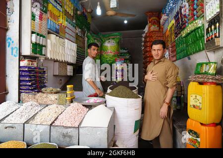 This photo was taken after the Taliban be controlled Afghanistan, the Jalalabad city. Stock Photo