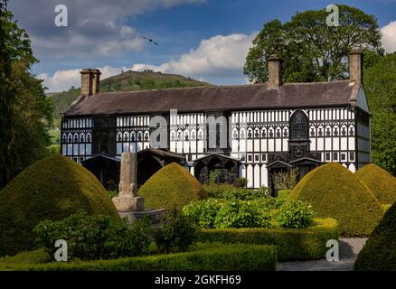 Plas Newydd is a historic house in the town of Llangollen, Denbighshire, Wales, former home  of Lady Eleanor Butler and Sarah Ponsonby. Stock Photo