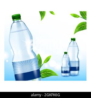 Water For Children Creative Promo Poster Vector Stock Vector