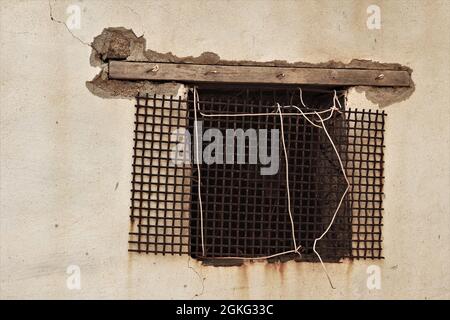 A window from where I belong. Stock Photo