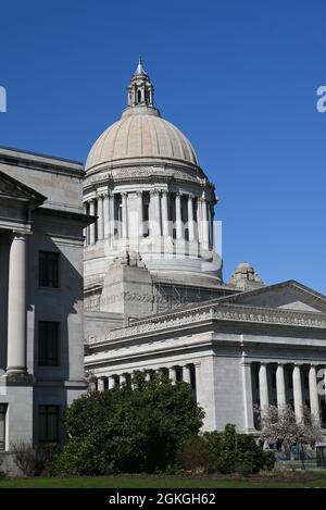 WASHINGTON STATE CAPITOL IN OLYMPIA, WASHINGTON Stock Photo