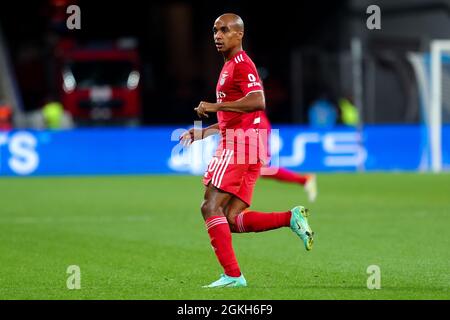 KIEV, UKRAINE - SEPTEMBER 14: Joao Mario of Benfica during the UEFA Champions League match between FC Dynamo Kiev and SL Benfica at the NSC Olimpiyskyi on September 14, 2021 in Kiev, Ukraine (Photo by Andrey Lukatsky/Orange Pictures) Stock Photo