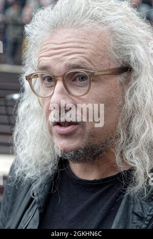 Paris, France. 14th Sep, 2021. Yvan Cassar attends the inauguration of the Esplanade Johnny Hallyday and the work of the artist Bertrand Lavier. Stock Photo
