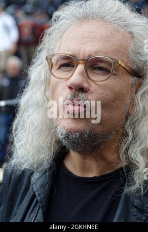 Paris, France. 14th Sep, 2021. Yvan Cassar attends the inauguration of the Esplanade Johnny Hallyday and the work of the artist Bertrand Lavier. Stock Photo