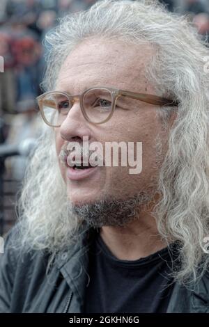 Paris, France. 14th Sep, 2021. Yvan Cassar attends the inauguration of the Esplanade Johnny Hallyday and the work of the artist Bertrand Lavier. Stock Photo