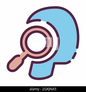 Icon Vector of Medicate - Line Cut Style - Simple illustration, Editable stroke, Design template vector, Good for prints, posters, advertisements, ann Stock Vector